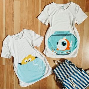 Mamagama Maternity T-shirts | 2 pack bundle